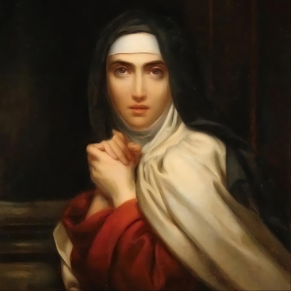 Santa Teresa de Jesús por el pintor francés François Gérard