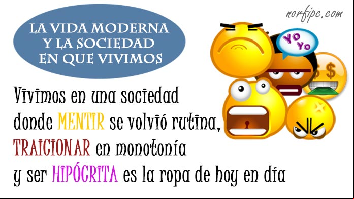 Sarcasmos e ironías sobre la vida moderna y la sociedad que vivimos