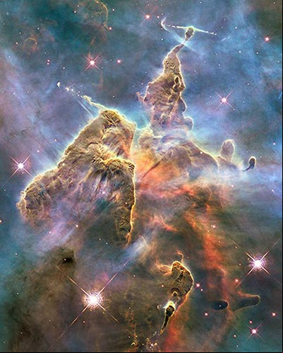 Foto de Mystic Mountain en la Nebulosa de la Quilla Foto de Mystic Mountain en la Nebulosa de la Quilla