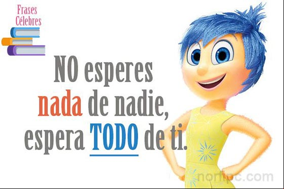 Imagen con frase motivadora sobre lo que podemos obtener en la vida