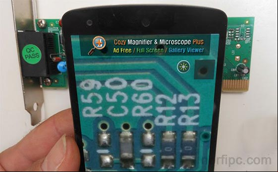 Como usar el teléfono celular o tableta como una lupa o microscopio