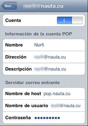 Usar POP en vez de IMAP en el correo del celular Usar POP en vez de IMAP en el correo del celular