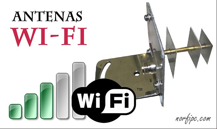 Planos de antenas para redes Wi-Fi